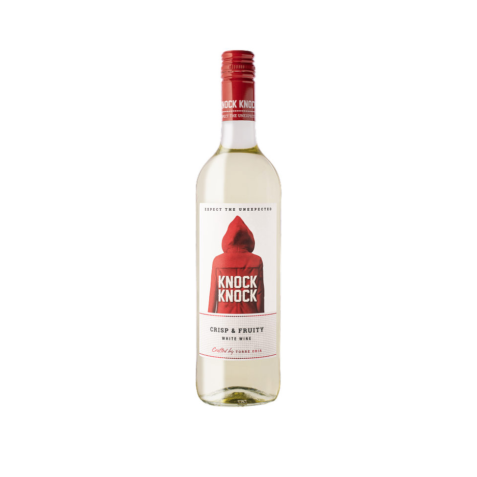 Knock Knock Viura Seco bottle of wine