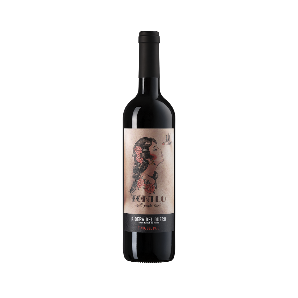 Tonteo D.O. Ribera del Duero bottle of wine